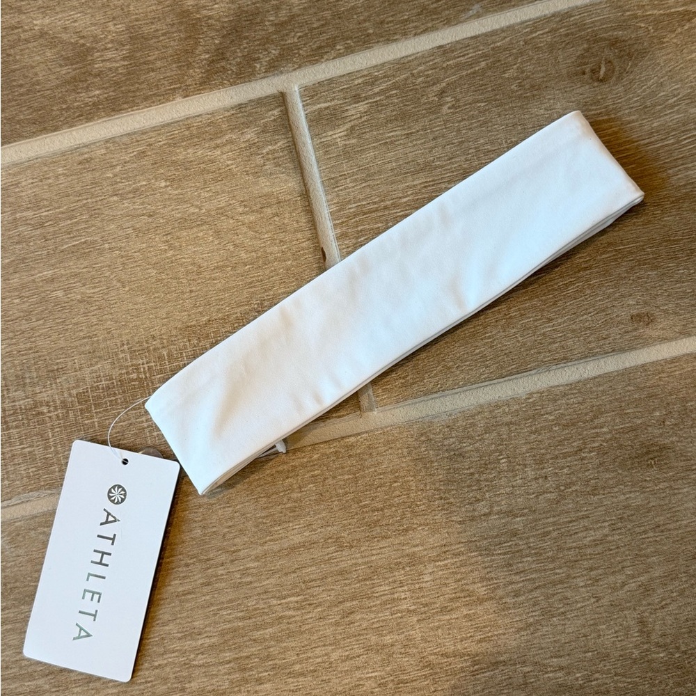 Athleta White Headband